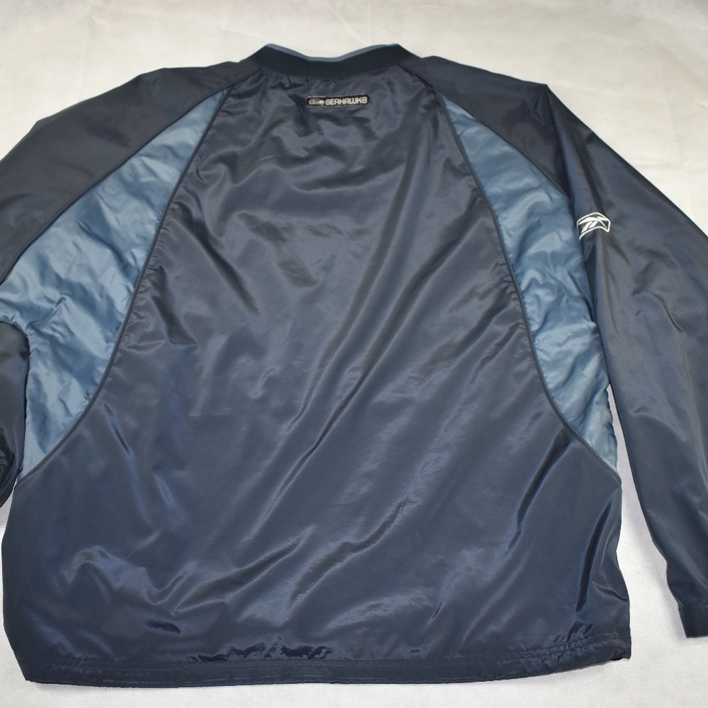 Seattle Seahawks Reebok On Feild Jacket - Picture 5 of 7
